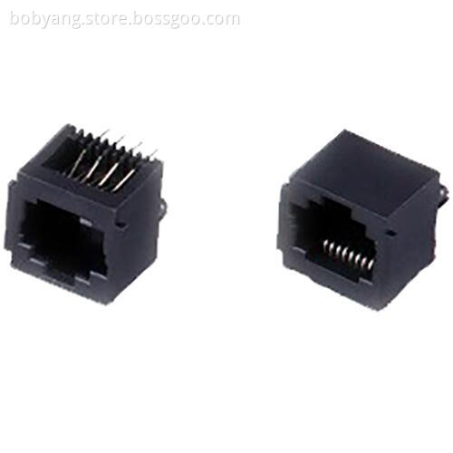 RJ45 Jack Top Entry Full Plastic with Panel